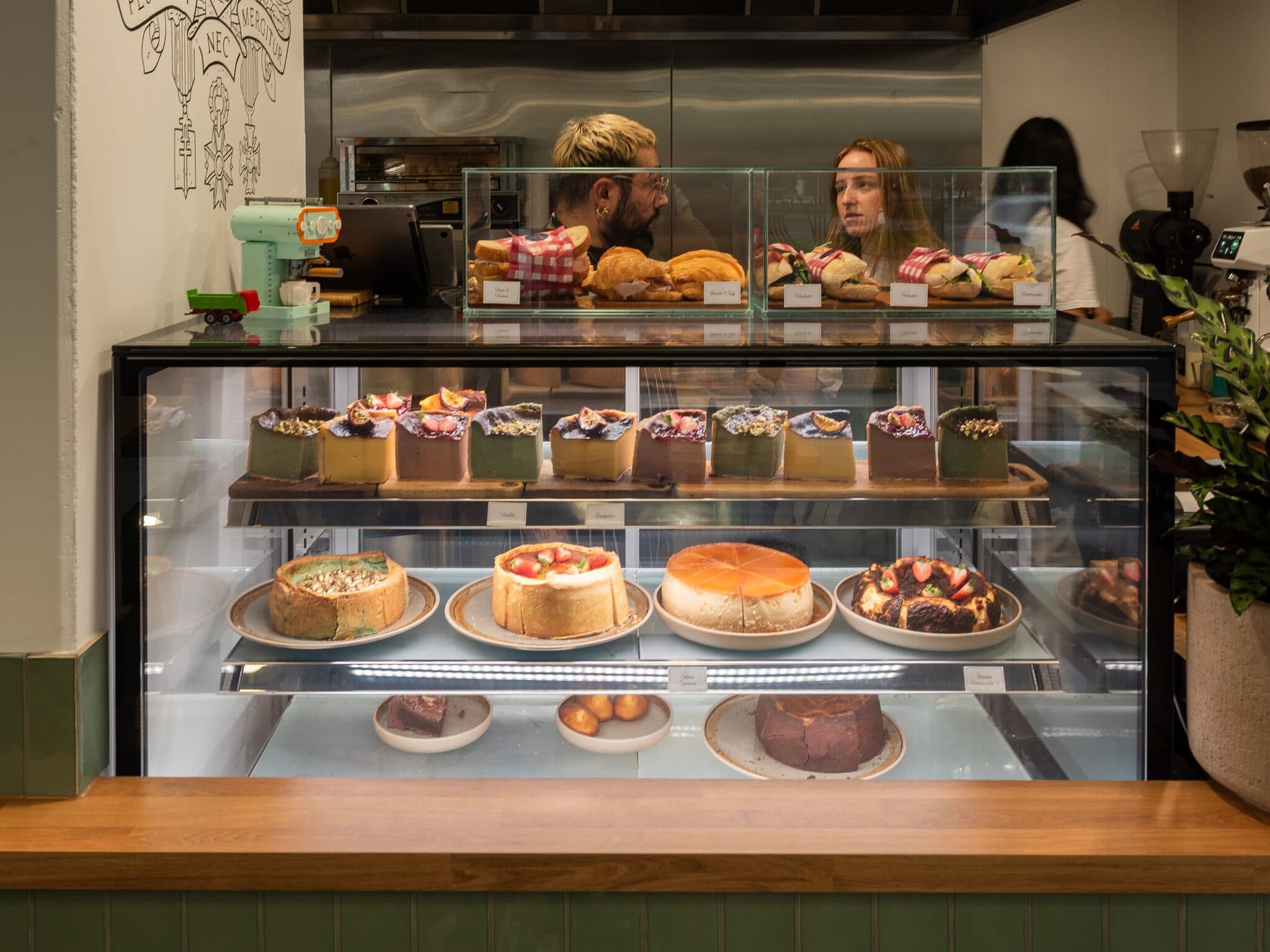The Anaïs pastry counter